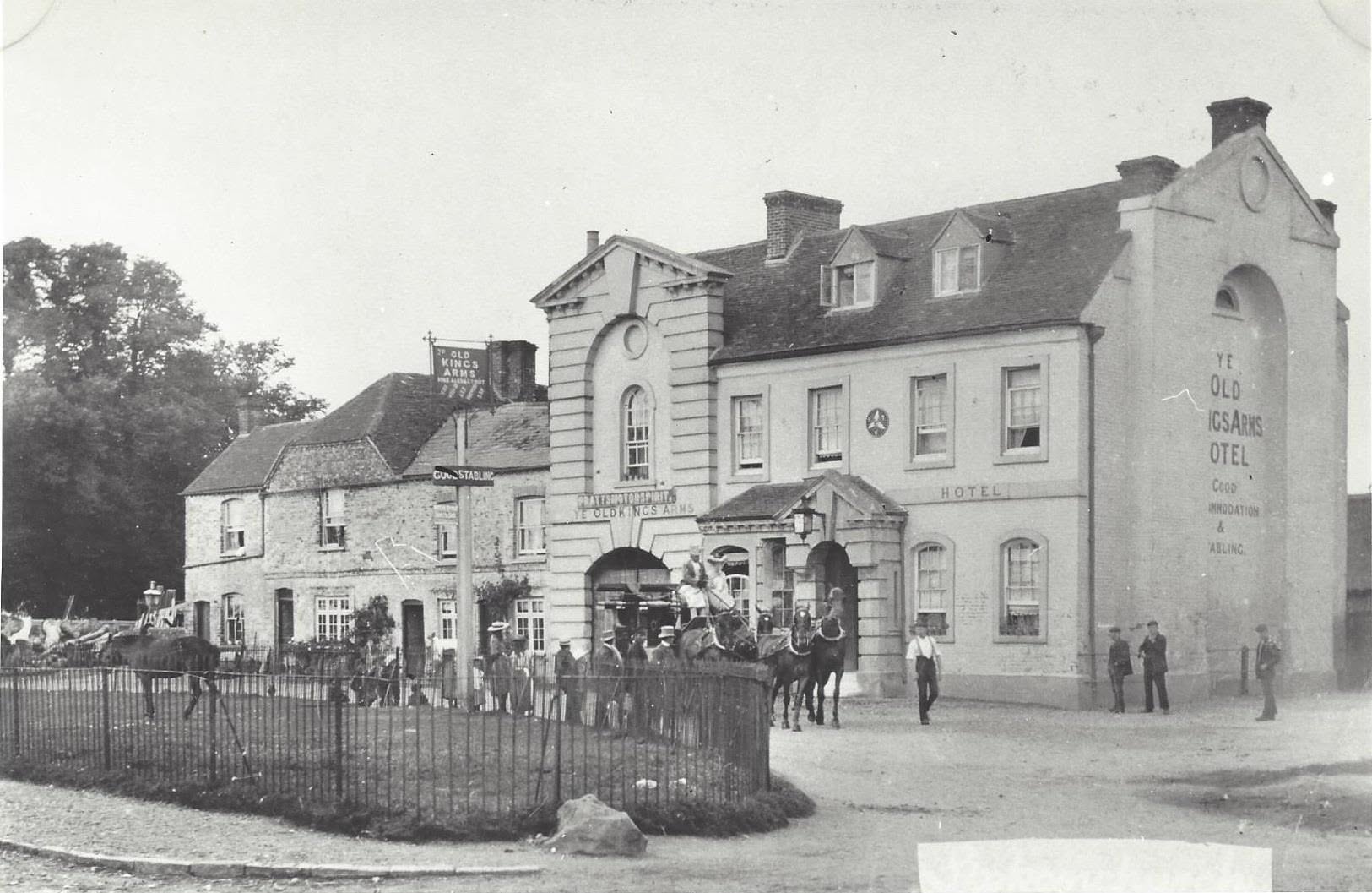 The Kings Arms at the turn of the century