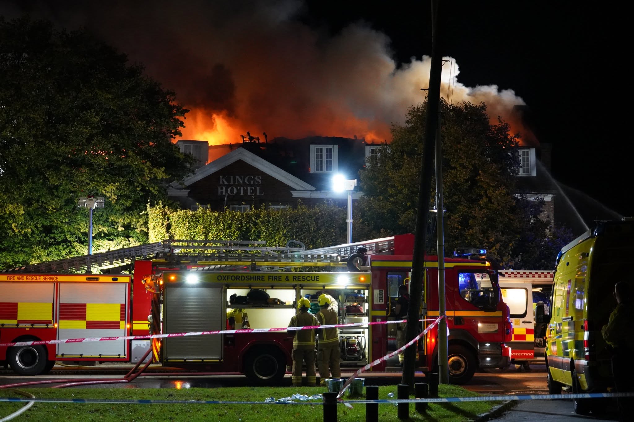 The fire, October 2021