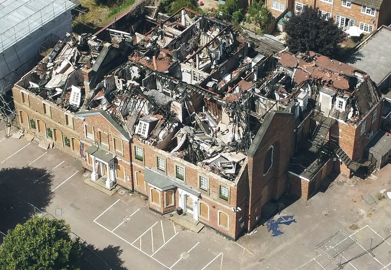What remained